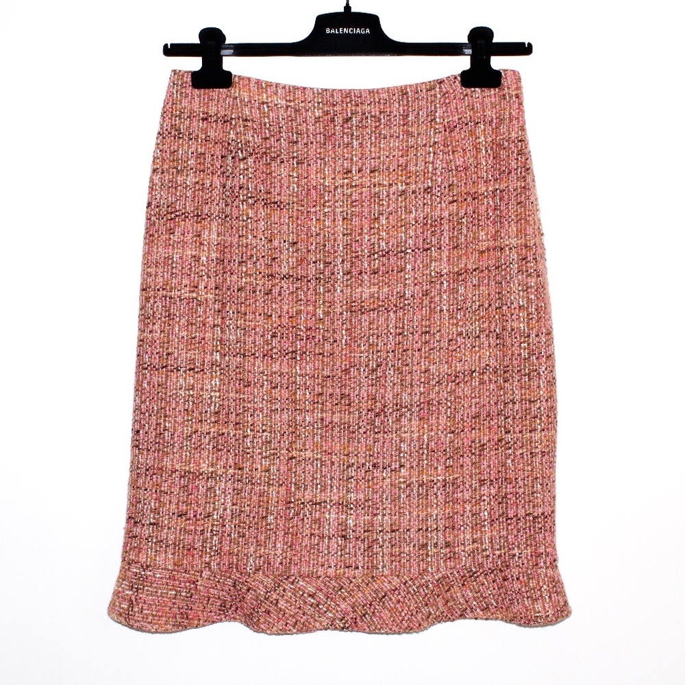 Vintage 80s Neiman Marcus Tweed Skirt